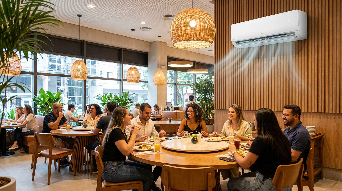 Ar condicionado para restaurante